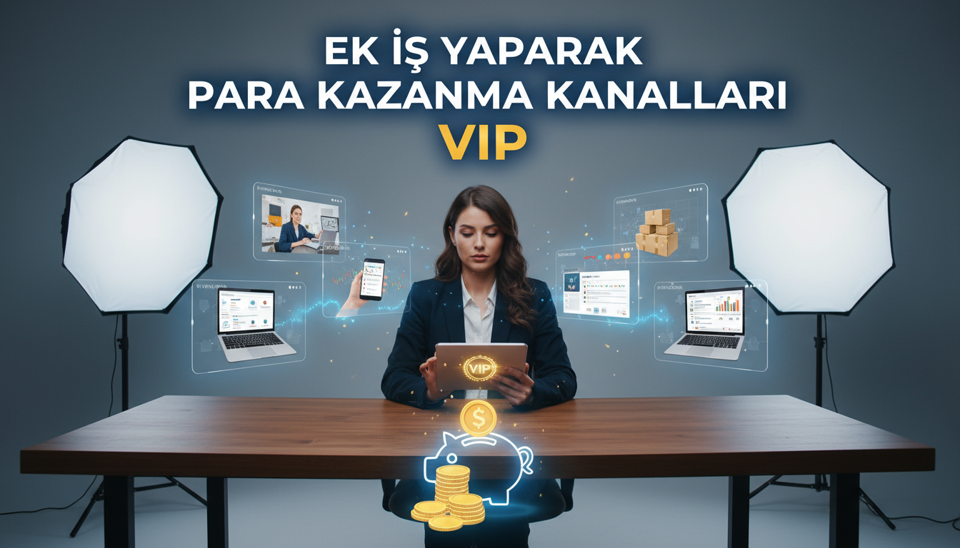 ek iş yaparak para kazanma kanalları vip