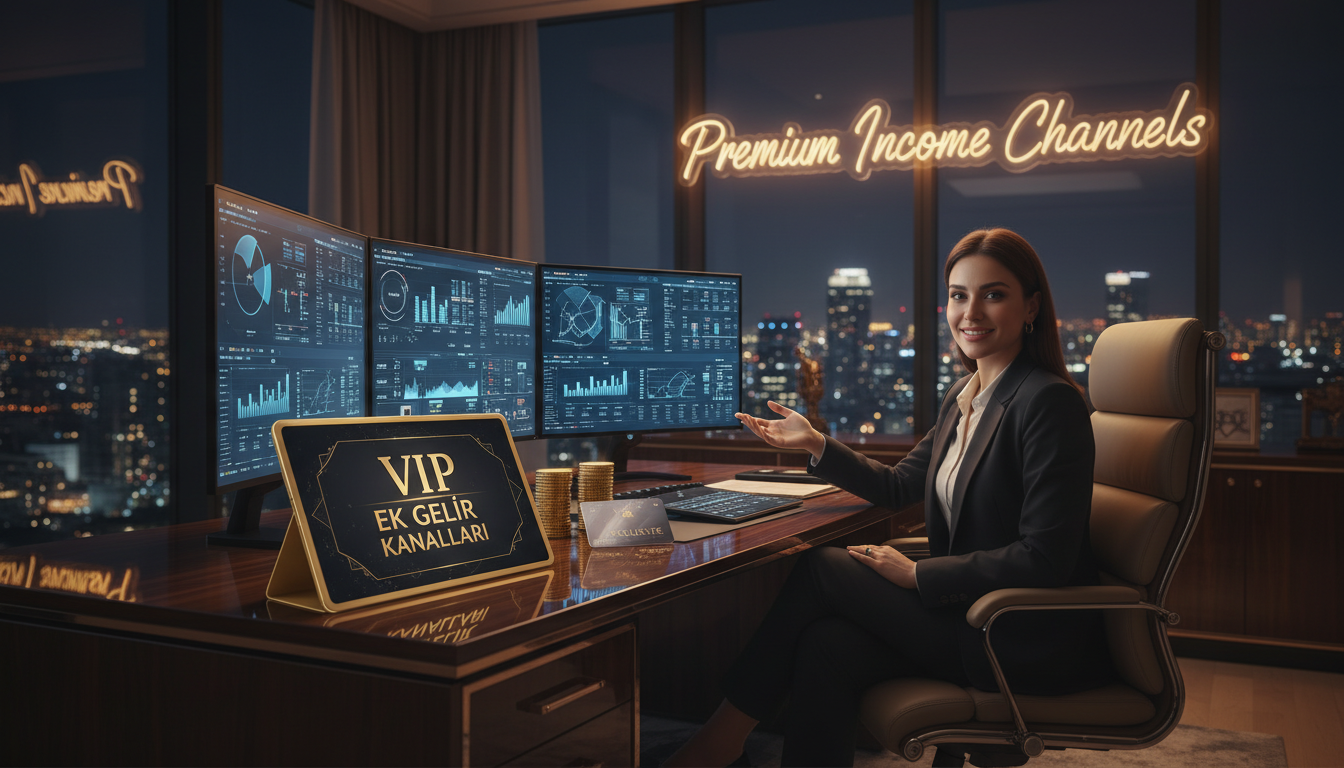 Illustration for blog section about: ek iş yaparak para kazanma kanalları vip, image 2