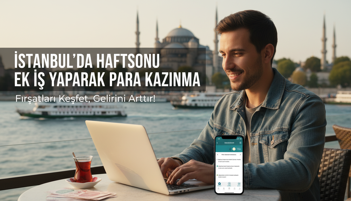 istanbulda hafasonu ek iş yaparak para kazanma