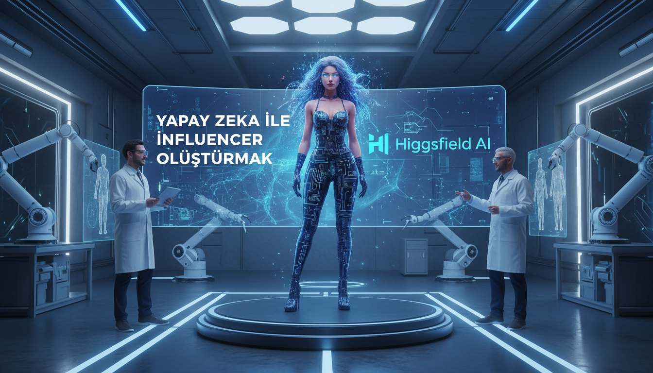 Yapay Zeka ile Influencer Oluşturmak | Higgsfield AI