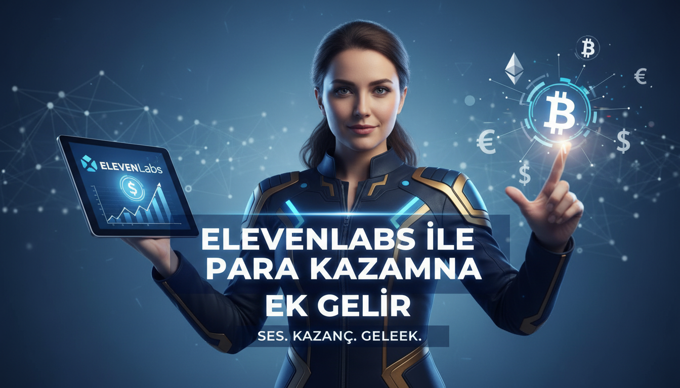 elevenlabs ile para kazanma ek gelir
