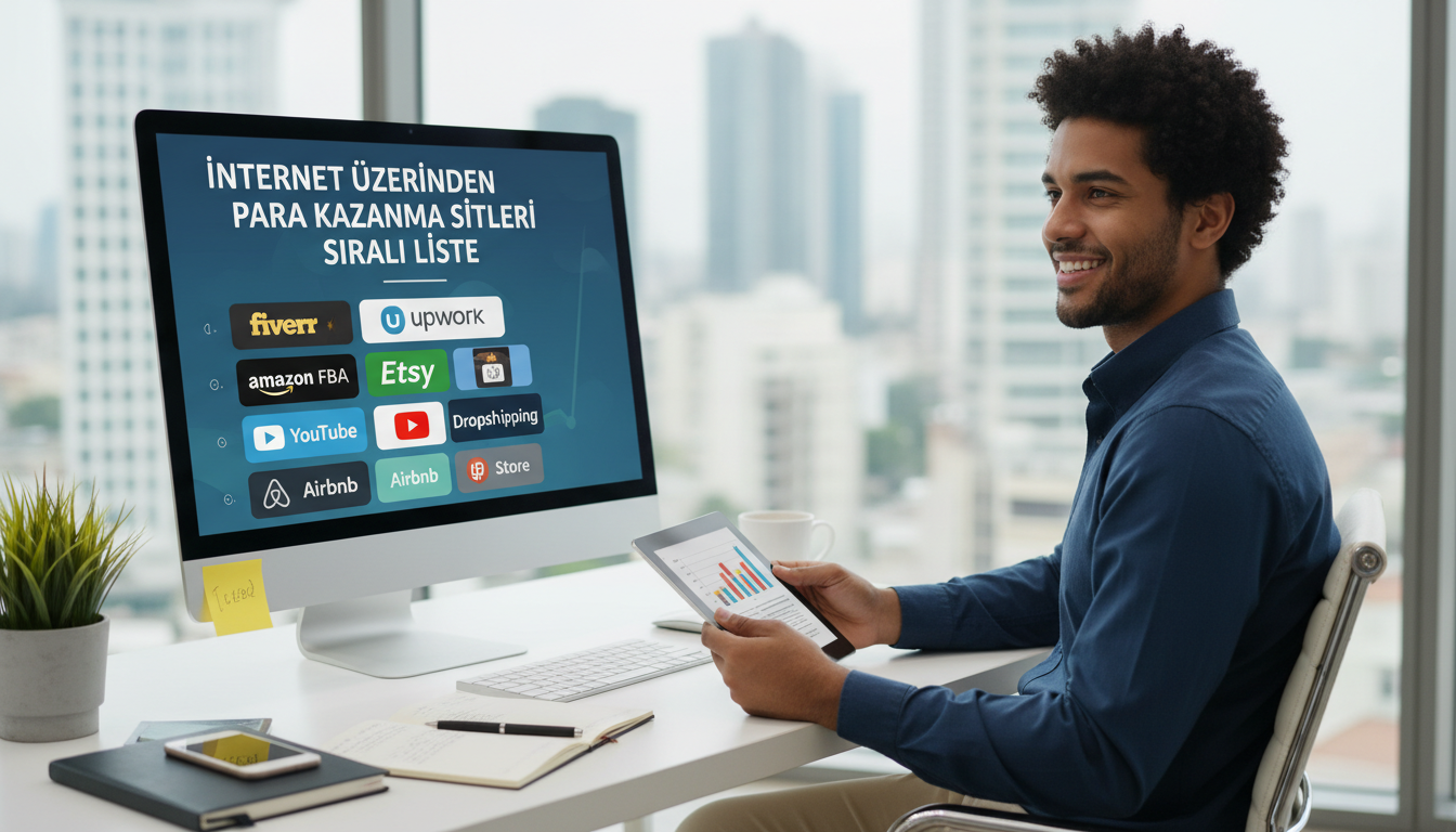 internet üzerinden para kazanma siteleri sıralı liste