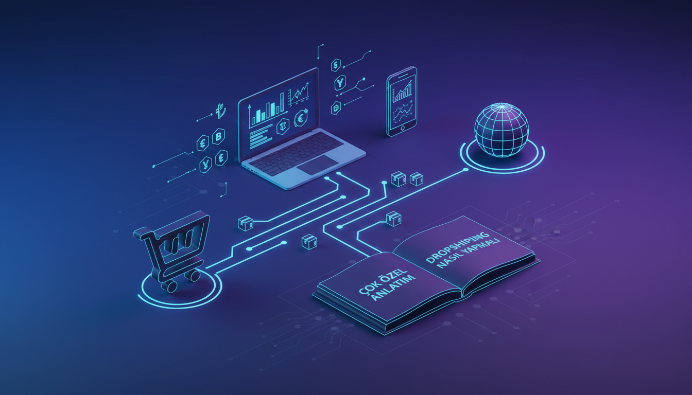 Illustration for blog section about: dropshipping nasıl yapılmalı çok özel anlatım, image 1