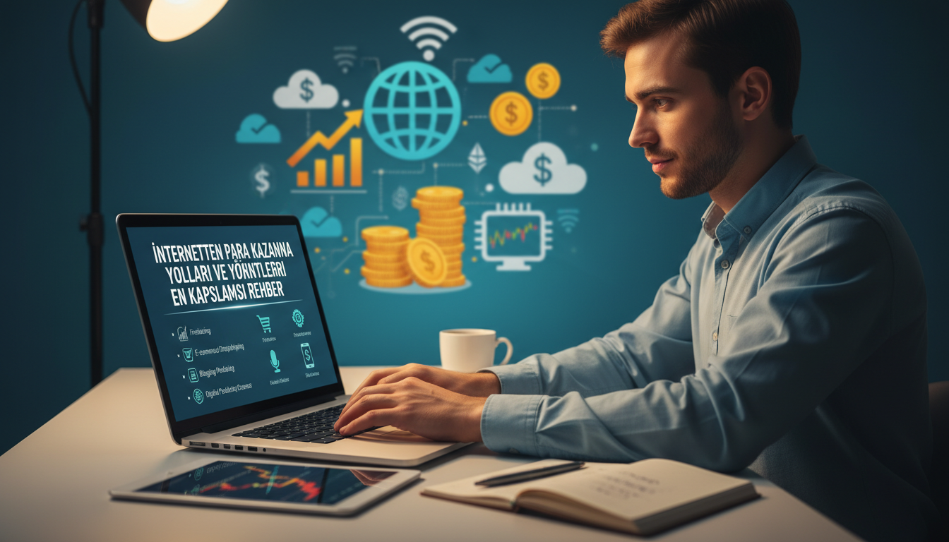 İnternetten Para Kazanma Yolları ve Yöntemleri en kapsamlı rehber