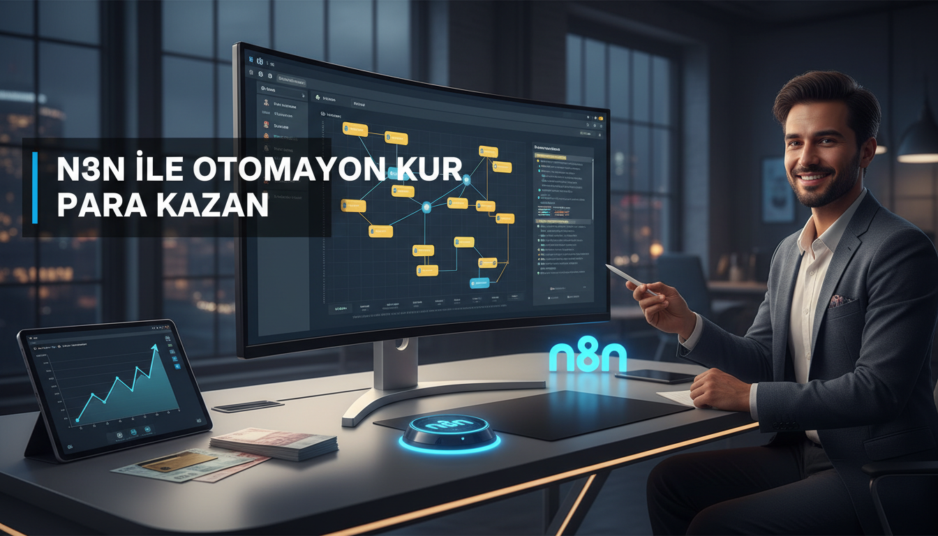 n8n ile otomasyon kurup para kazanmak için neler yapılır