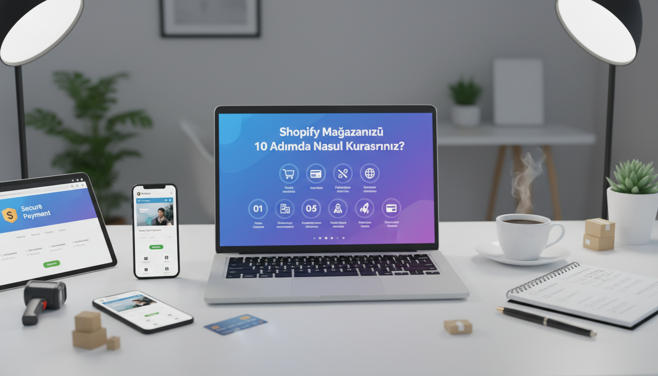 Shopify Mağazanızı 10 Adımda Nasıl Kurarsınız?
