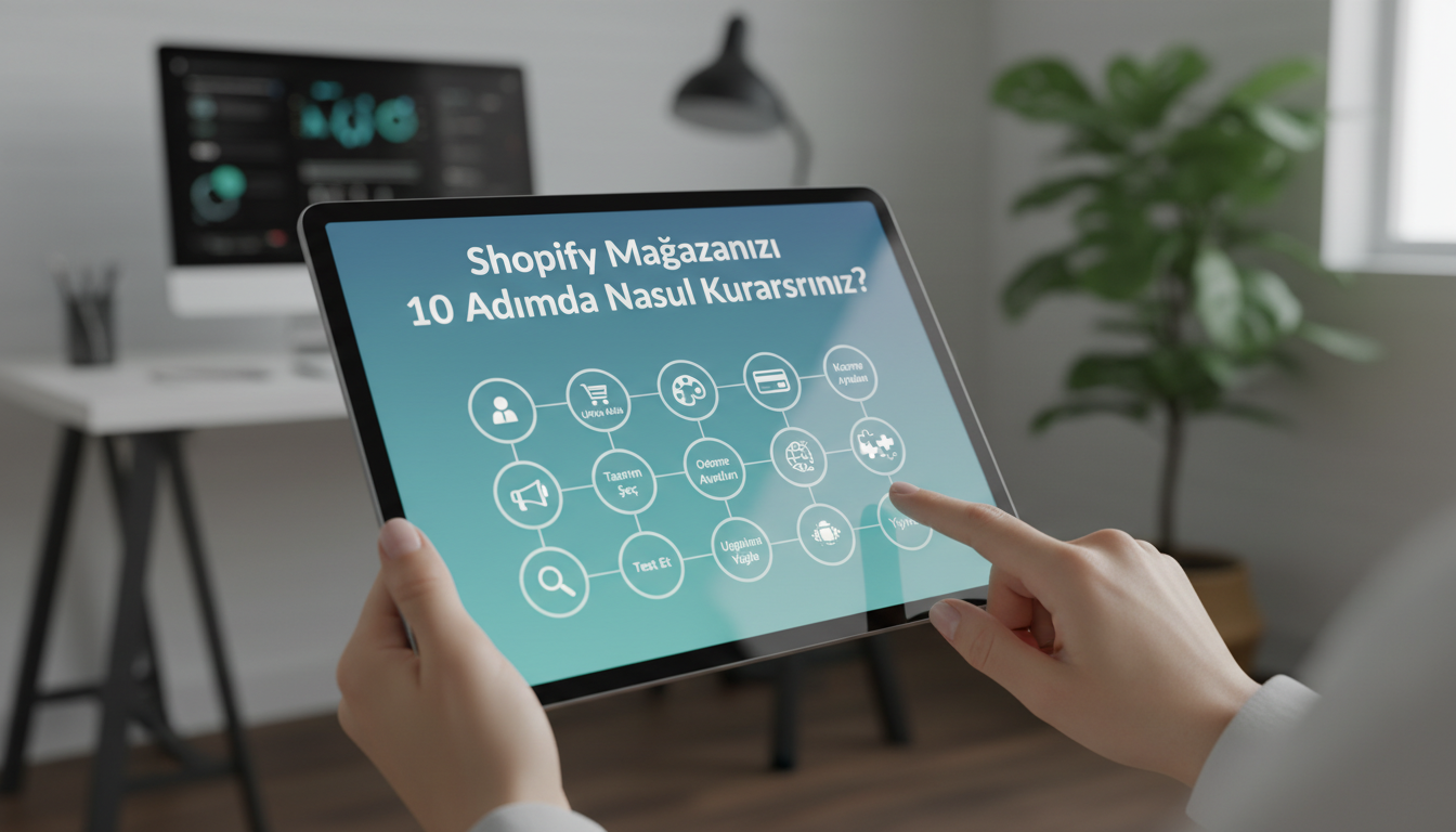Illustration for blog section about: Shopify Mağazanızı 10 Adımda Nasıl Kurarsınız?, image 2
