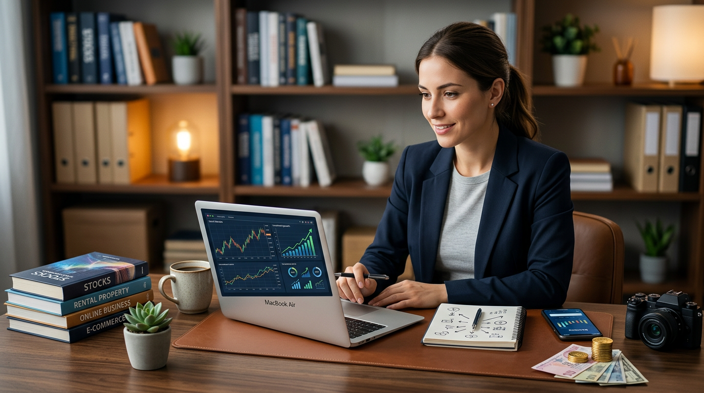 Illustration for blog section about: Pasif Gelir Bulma Yöntemleri 2026, image 1